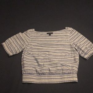 jCrew seersucker Top